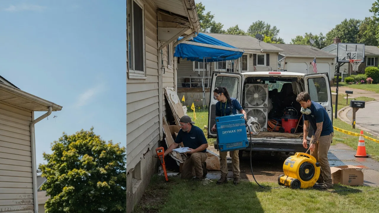 Ceiling Leak Cleanup in Turtle Lake, WI near me